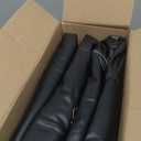 Inflatable Toddler Travel Bed - 64 Inches Portable Toddler Air Mattress with Four Safety Sides - High-Speed Pump and Carry Bag - Comfortable Mattress & Easy to Inflate and Deflate - Black