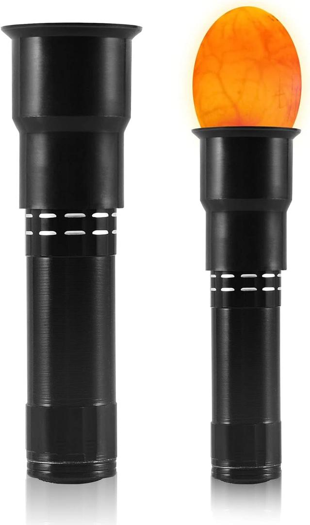 Egg Candler, Candling Light Tester for Eggs with High Intensity,Egg Candle for Distinguishing Fertile Chickens Ducks Quail Eggs