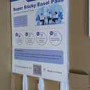 Lumspax Rolling White Board on Wheels, 96" x 48" Double-Side Magnetic Dry Erase Board with Stand, Aluminum Frame Extra Large Mobile Standing Whiteboard for Office, Classroom & Home