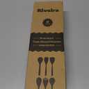 Riveira's 6-Piece Kitchen Essentials - Wooden Spoons for Cooking and Comprehensive Cooking Utensils Set (Light Teak)