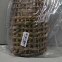 Woven Water Hyacinth Hanging Basket Door Hanging Basket Wall for Home Garden Farmhouse (Water Hyacinth)