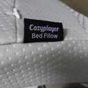 Cozyplayer True Cooling Cervical Neck Pillow for Pain Relief, Ergonomic Side Sleeper Pillow for Neck Support, Odorless Orthopedic Contour Memory Foam Pillows, Bed Pillow for Back Stomach Sleeper
