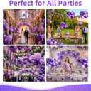 80pcs Purple Balloons, 12 inch Birthday Balloons, Party Balloons, Birthday Decorations, Helium Balloons for Bridal Shower Wedding Party Decorations