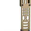 Guayma Drop Leg Holster Adapter for QLS Kit,Modular Holster Adapter with Leg Strap Airsoft Tactical Police Gear Accessories (Tan)