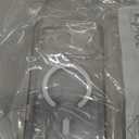 Miracase for iPhone 17 Pro Max Case 6.9" Full-Body Phone Case with Built-in Glass Screen Protector& Full Camera Protector,[Magnetic with MagSafe] Drop Proof 17 ProMax Cover, Clear Glitter