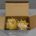 Jetec 15 Pcs Gold Fillable Crown Goblet with Pouch Vintage Plastic Goblet for Candy Chocolate Cake Dessert Storage Decoration for Wedding Birthday Party