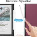 CoBak Case for 11" Kindle Scribe 3rd Generation 2025, Kindle Scribe Colorsoft - All New PU Leather Cover with Auto Sleep Wake, Pen Holder for Scribe 11" 2025 Released