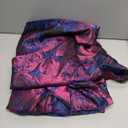 Adrianna Papell One Shoulder Jacquard Gown, Navy/Rosegold (12)