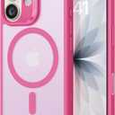 ESR for iPhone 17 Case, Compatible with MagSafe, Shockproof Military-Grade Protection, Scratch-Resistant Back, Magnetic Phone Case for iPhone 17, Classic Hybrid Case, Frosted Pink (iPhone 17 6.3 inch)