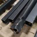 Full XL Over Queen Metal Bunk Bed, Heavy Duty Bunk Beds with Ladder and Slats Support, Queen Bunk Beds,Space-Saving Bunk Bed Frame for Adults Teens, Black