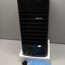 NOMEY Evaporative Air Cooler, 3-IN-1 Air Conditioner Portable for Room w/ 4 Modes & 3 Speed, 12H Timer, 1 Gal Detachable Water Tank, 4 Ice Packs, Remote, 70 Oscillation Air Cooler for Bedroom Indoor