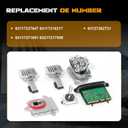 LH Xenon Ballast & LED Module Kit for 2011-2013 BMW 5 Series F10 528i 535i Left Side Replaces# 63-11-7-271-903 63-21-7-217-509 63117271903 63127262731