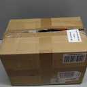 KYEDAY Punk Mask Cosplay for Men, Round Light with Braids Mask Cosplay Halloween Fit Party Music Festival Accessories (Red) Large