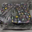 Booster Seat for Dining Table, Toddler Booster Seat for Dining Table with Safety Buckles, Anti-Scratch Easy Cleaning Toddler Seat for Table (Black-Astronaut)