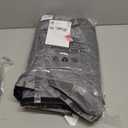 JUIN Magnetic Screen Door Curtains: Fit 32 x 80 Inches Door Size - Thermal Insulation Doors Curtain Cover for Winter Insulated Heat Magnets Closure - Gray (Curtain Size 34"x82")