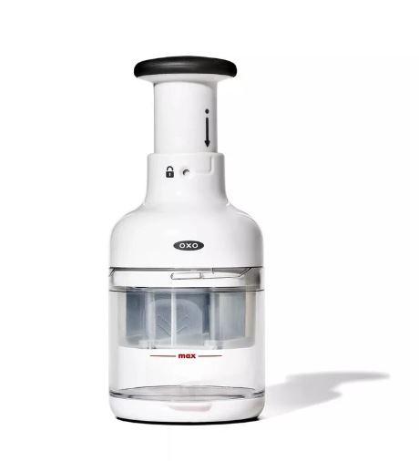 OXO White Vegetable Chopper with Stainless Steel Blades