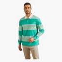 LILLIWEEN Classic Blues Striped Clues Shirt Mens Steve Green Striped Shirt Adult Halloween Costume size S