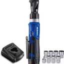 ACDelco ARW1209P G12 Series 12V Li-ion Cordless 3/8 45 ft-lbs. Ratchet Wrench Tool Kit