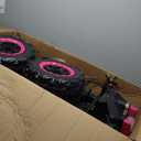 ELEMARA 2 Seater Ride on ATV for Big Kids, 4 Wheeler Quad Ride on Toy with 10AH Battery,2 * 80 W Motor, 4mph Max Speed, Battery Powered Ride on Car for Boys&Girls, Bluetooth, LED Light,Pink