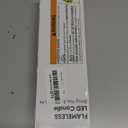 Homemory 6 Pcs Flameless Taper Candles with Remote, Timer, Dimmer, 9.6 Inches Plastic White Led Candle Sticks with Flickering Light, Battery Operated Window Candles for Halloween Christmas Decoration