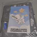 Baby Portable Changing Pad Travel - Waterproof Compact Diaper Changing Mat with Built-in Pillow - Lightweight & Foldable Changing Station, Newborn Shower Gifts