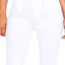 KDF Flare Jeans for Women Women's Bootcut Bell Bottom Jeans High Waisted Stretch Slimming Bell Bottoms Pants (White) 12