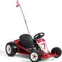 Radio Flyer Ultimate Electric Go-Kart, 24 Volt Outdoor Ride On Toy, Red Go Kart for Kids Ages 3-8
