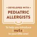 Happy Baby Organics Nutty Blends Stage 2, Fruit and Nut Butter, Allergen Introduction in Baby Appropriate Texture, for 6+ Months, 8 Variety Ct,BBD 09/21/2026