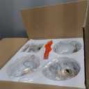 Modern Globe Pendant Light Mid Century Opal Glass Hanging Light Fixture Gold Finish, 3-Light Glass Pendant Lighting for Kitchen Island Dining Room Bedroom Hallway and Bathroom