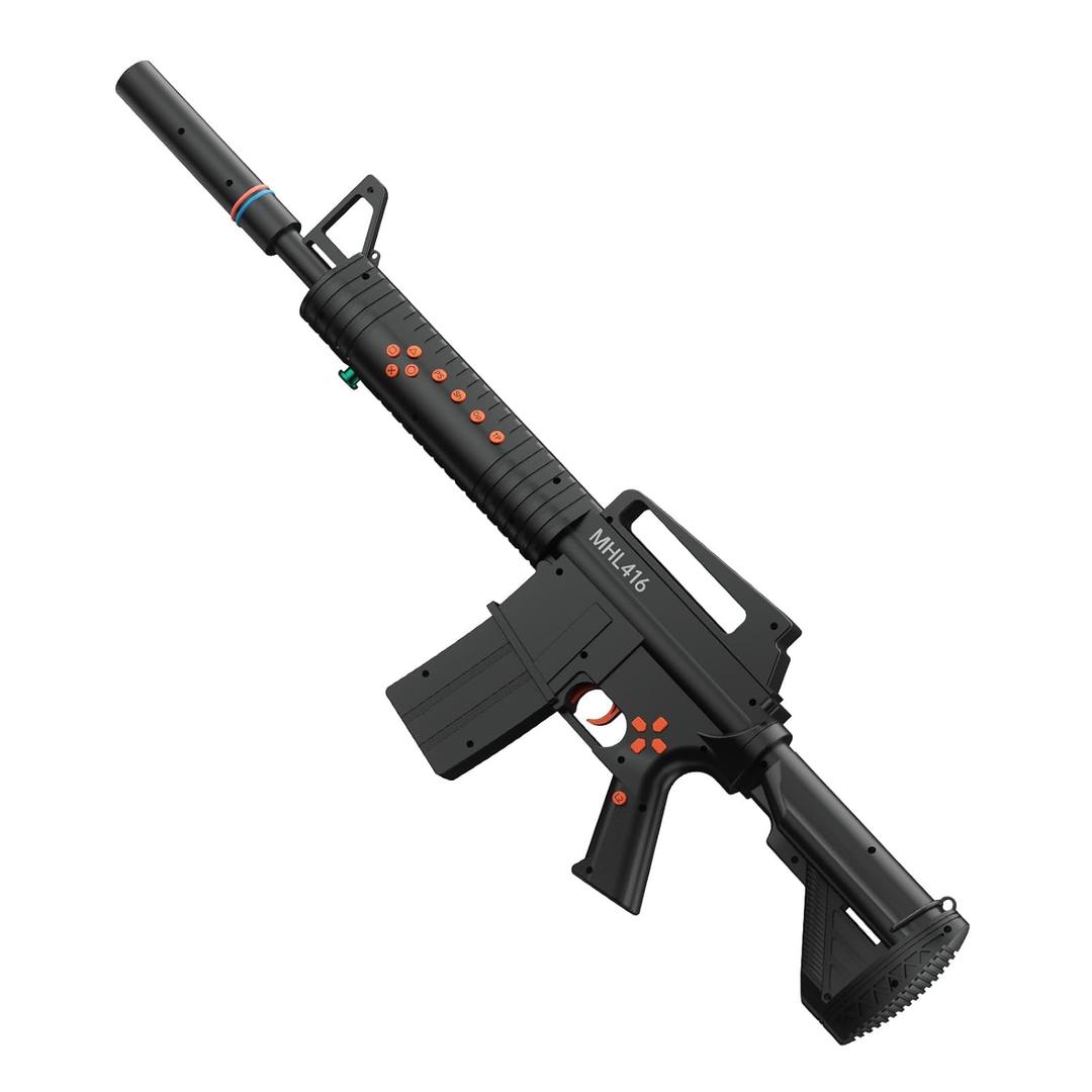 Professional FPS Motion Controller - Precision Aiming, Immersive Gunfight Experience, Compatible with PS4/PS5, Supports Mainstream FPS Games like Call of Duty and Battlefield, 10-Hr Runtime Authentic Feedback (Black)