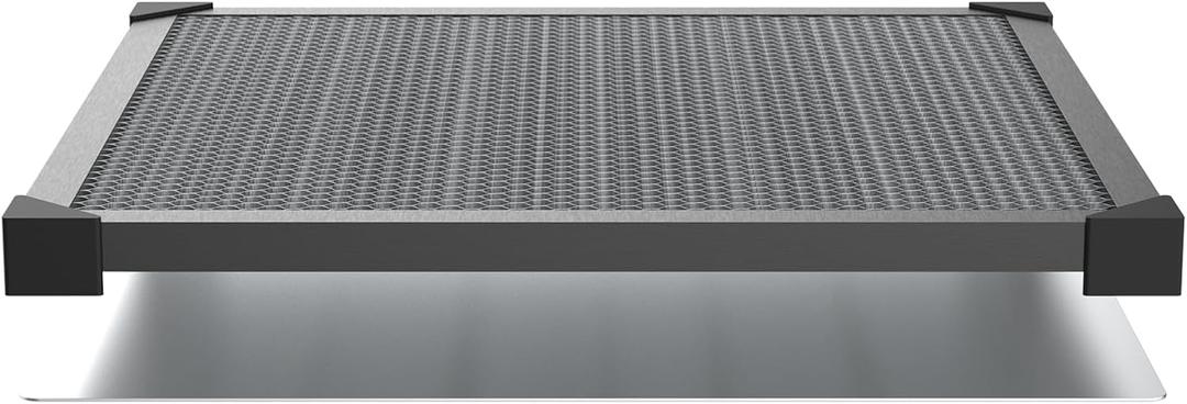 Creality Honeycomb Working Table 500 * 500mm, Laser Honeycomb Bed for Laser Engraver, Aluminum Honeycomb Cutting Table for Fast Heat Dissipation and Desktop Protection (19.68 x19.68) (Grey)