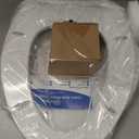 CLEAR REAR Elongated Bidet Toilet Seat  Non Electric Attachment for Toilets, Easy to Install Self Cleaning, Rear & Feminine Wash Nozzles, Adjustable Water Sprayer, Eco Friendly Hygienic Upgrade