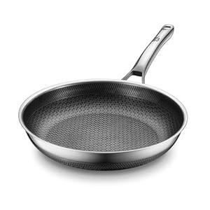 Aceself Non Stick Frying Pans,Hybrid 10 inch Frying Pans Nonstick,PFOA Free Cookware,non stick Stainless Steel Skillets,Dishwasher and Oven Safe, Works on Induction,Ceramic and Gas Cooktops