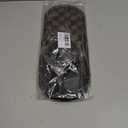 Multifunction Car Anti-Slip Mat, Rotatable Temporary Parking Number, Universal Auto Dashboard Organizer Pad Accessory for Phones, Sunglasses, Keys (Brown/Black)