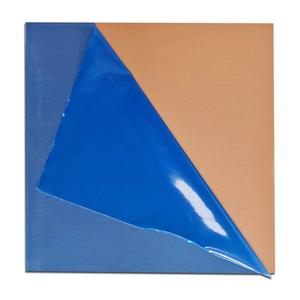 99.9%+ Pure Copper Sheet, 12" x 12", 20 Gauge Thickness, 305 x 305 x 0.8mm, No Scratches, Film Attached Copper Plates