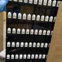 Beeveer Acrylic Key Holder Board with 150 Hooks, Wall Mount Organizer,Black