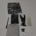 RIOSO 1920s Accessories for Women Flapper Gatsby Roaring 20s Accessories Costume Black