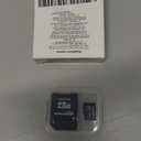 Amazon Basics Micro SDXC Memory Card with Full Size Adapter, A2, U3, Read Speed up to 100 MB/s, 256 GB, Black