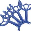 PATIKIL Ceiling Fan Blades Arms Replacement, 4 Pcs 52" Fan Blade Replacement Parts Mounting Bracket Kit for Replacing the Worn Fan Blades, Dark Blue