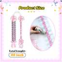 NUOLAN Class of 2026 Graduation Money Leis, Double Braided Lei for Graduation, Ribbon Lei DIY Graduation Garland Perfect Cash Gift for High School College Graduates Party Supplies
