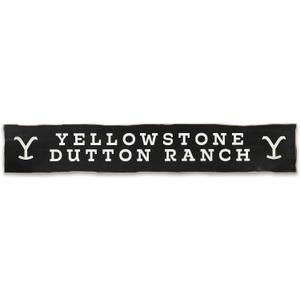 Yellowstone TV Show Dutton Ranch Horizontal Wood Wall Decor - Large Yellowstone Dutton Ranch Sign