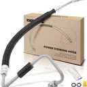 A-Premium Power Steering Pressure Hose Line Assembly Compatible with Chevrolet Silverado 2500 HD 3500 HD, 2011-2018 & GMC Sierra 2500 HD 3500 HD, 6.6L, with O-ring & Bushing, Pump To Hydroboost
