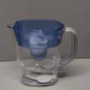 PUR Plus 7-Cup Water Filter Pitcher for Fridge, Cleaner, Great-tasting Water, Dishwasher Safe, Powerful Filtration, Change Light Indicator, LockFit Cap Design, White