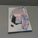 for iPad 9th / 8th / 7th Generation 10.2 inch & iPad Air 3rd Gen & iPad Pro 10.5 inch Case with 7 Color Backlit Keyboard - Built in Pencil Holder with Mouse (Pink)