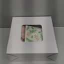 Juvale 144 Piece Christmas Party Plates, Napkins, Cups, Cutlery with Holly Berry and Leaves Design (Serves 24)