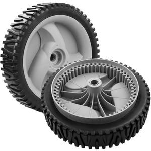 HQPASFY 583719501 Front Drive Wheels 8" Lawn Mower Wheels Compatible with Craftsman Lawn Mower Wheels Replace# 583719501 194231X427