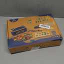 Sundaymot Magnetic Alphabet Letters Kit310 Pcs with Magnetic Board and Organizer Bag, Upper and Lower Case Wooden Letters Educational Toy Set for Classroom Kids Learning Spelling