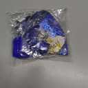 Dog Birthday Party Supplies, Dog Birthday Bandana and Party Hat Set with Numbers Bow Tie Collar for Small Medium Large Pet,Blue, S