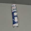 Baseball Half Way To One Decal - Baseball Half Birthday Party Decoration, White with Blue and Red Design, First Six Months Celebration (baseball half decal)