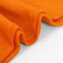 Peomeise 50pcs Orange Spandex Chair Sashes with Buckle Slider for Wedding, Party Decoration